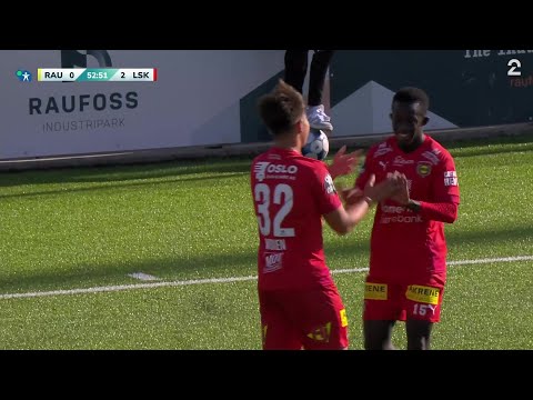 Raufoss 1 - 2 Lillestrøm - Høydepunkter