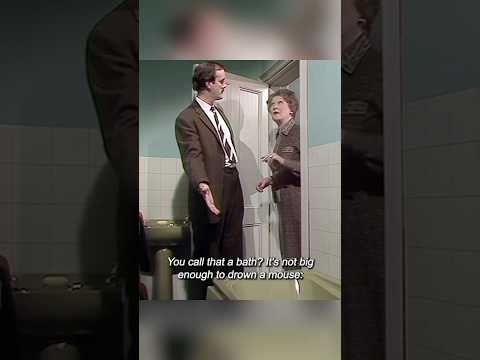 A Bathtub. A Sea View. Total Meltdown. 😡🛁 | Fawlty Towers S2E1