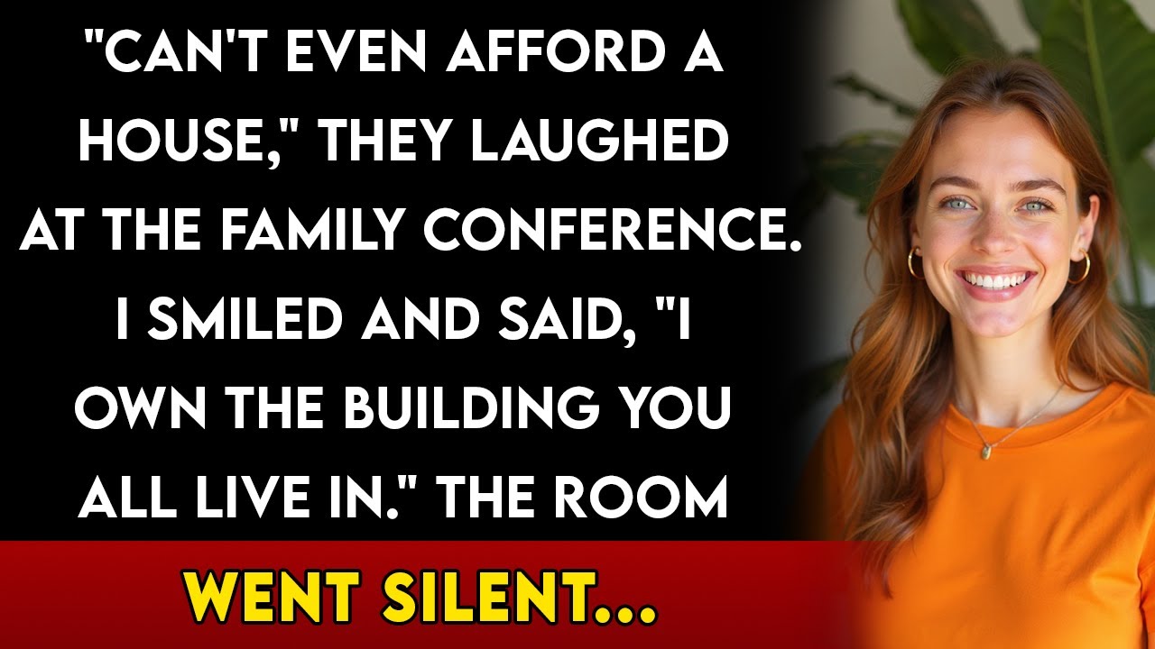 At The Family Meeting They Called Me "Poor"—Then I Showed Them The Real Estate Contract