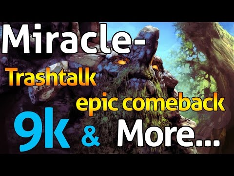 Miracle & MagE VS w33 & wagamama & !Attacker | M-god secured win, Trashtalk,Comeback,ez 8k, 9k blyat