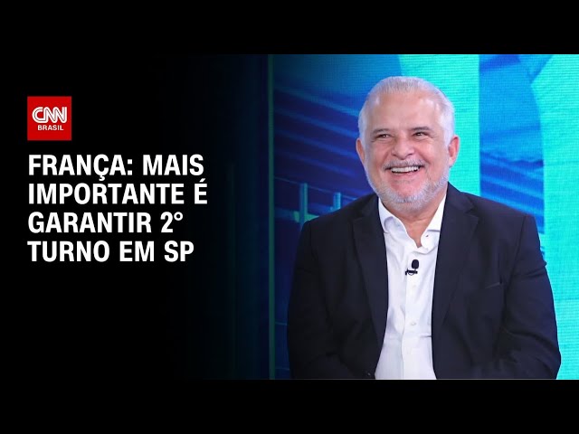 2° turno das eleições deve ser garantido em SP, diz Márcio França | BASTIDORES CNN