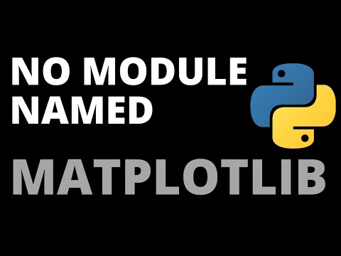 How To Fix Importerror No Module Named Matplotlib Error In Python Python Tutorial