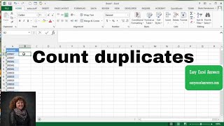 How to count duplicates in a list