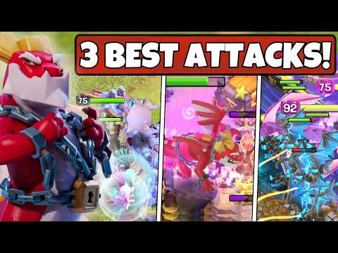 Top 3 BEST Attacks With NEW Dragon Duke At TH18!