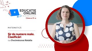 Șir de numere reale. Clasificări