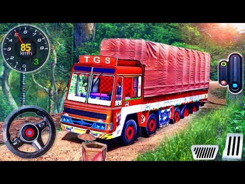 Indian Offroad Cargo Truck Driving 3D - Real Drive Transport Truck Simulator - Android GamePlay