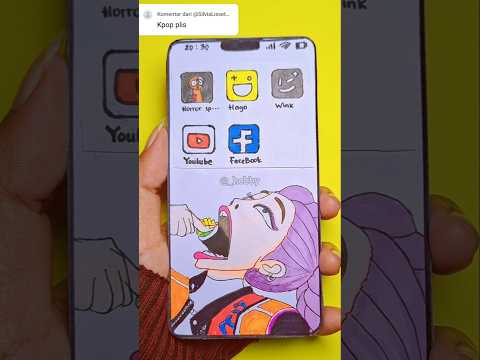 KPOP DEMON HUNTERS😈 #kpop #youtubeshorts #demonhunters #kpopdemonhunters #paperdiy