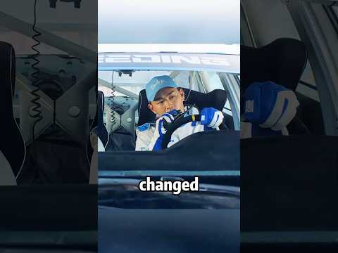 On a clear day, someone secretly replaced the racer’s tires with rain tires#shorts #foryou #fyp