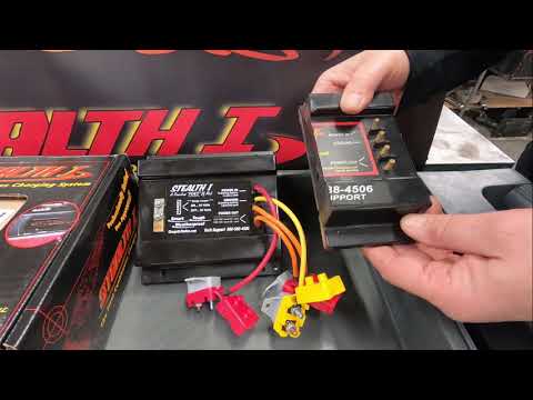 Stealth 1 Charging System "Onboard DC Battery Charger" Charge On The Run! Simply The Best!