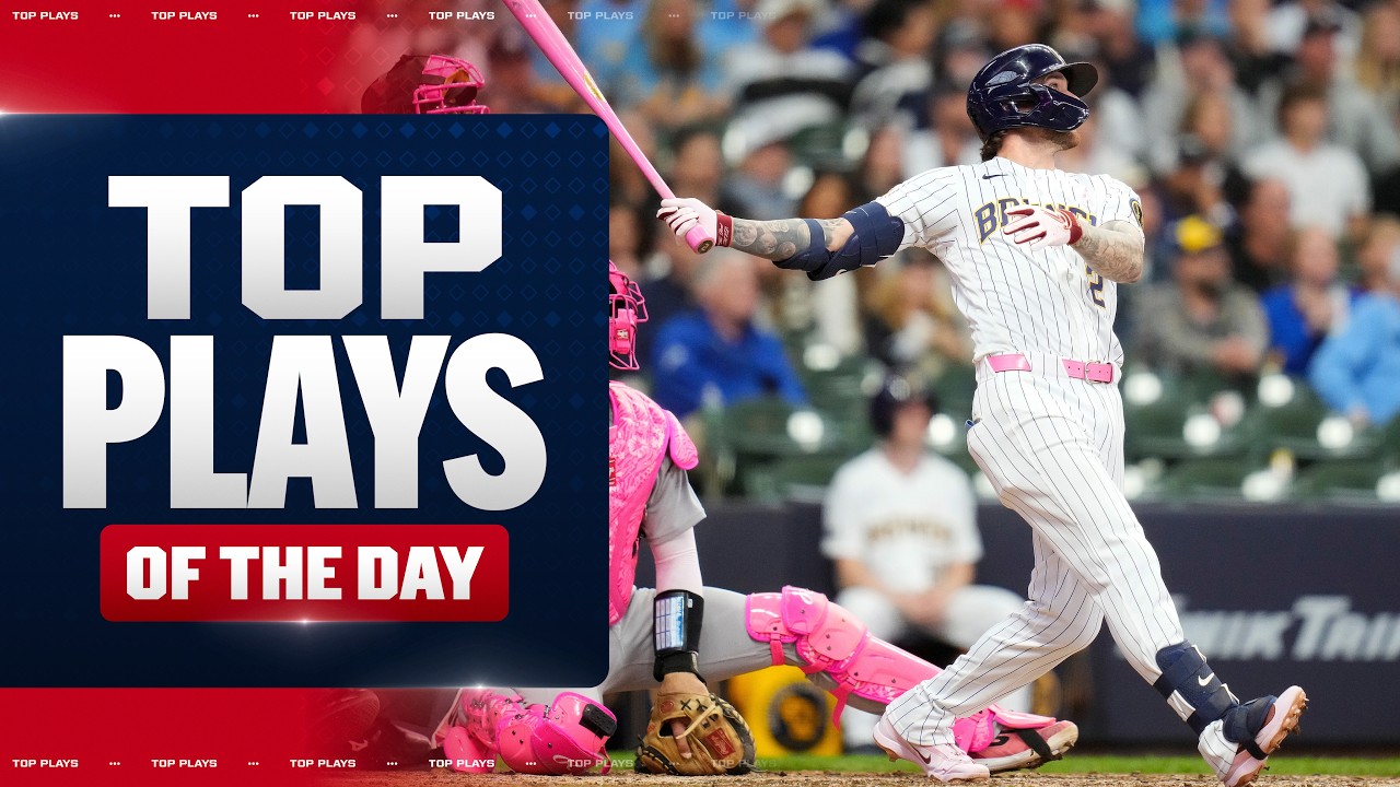 Top Plays in MLB from 5/10/26 (Eli White's AMAZING catch, Spencer Jones' first MLB hit, AND MORE!)
