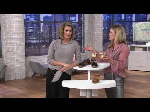 Miz Mooz Leather Knot Detail Slide Sandals - Dory on QVC