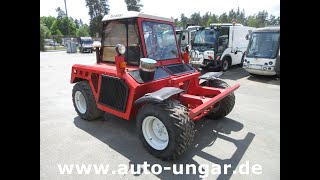 Aebi Schmidt Terratrac TT88 Bergtraktor Metrac 4x4 Hydrostat 2x Zapfwelle Hec moto tractor for sale - Image 4 | Agroline Aebi Schmidt Terratrac TT88 Bergtraktor Metrac 4x4 Hydrostat 2x Zapfwelle Hec moto tractor | Image 4 - Agroline