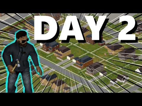 SURVIVING YOUR FIRST WEEK | Day 2 | Project Zomboid Beginners Guide | Build 41