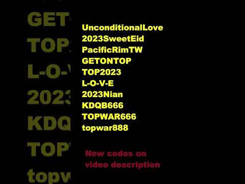 Top War Gift Codes May 2023