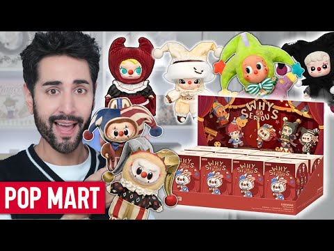 POP MART  - Why So Serious - FULL SET Unboxing! 💜 LABUBU, MOLLY, DIMOO, HACIPUPU, TWINKLE TWINKLE