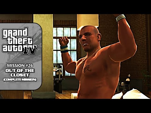 GTA 4 [NEW 100% Walkthrough] - Mission #26: Out of the Closet (Complete Mission)