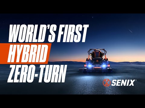 World's First Hybrid Zero-Turn Mower | SENIX Tools
