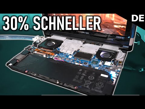 Notebook mit Externer Wasserkühlung - Wir haben endlich die Ergebnisse!