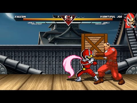 Falcon vs Viewtiful Joe | Mugen | High Level Insane Epic Fight