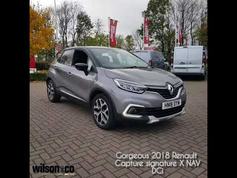 2018 Renault captur 1.5 signature X NAV DCi