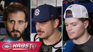 Canadiens address the media at practice | LIVE PRESS CONFERENCES