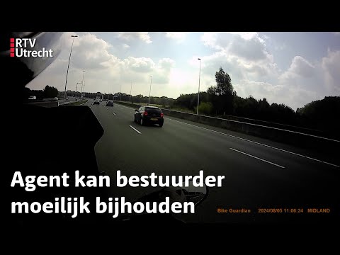 Motoragent gaat achter snelle BMW aan | RTV Utrecht