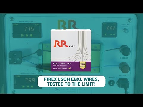 Can Your Wires Survive the Heat? RR Kabel Firex  LSOH EBXL Tested!