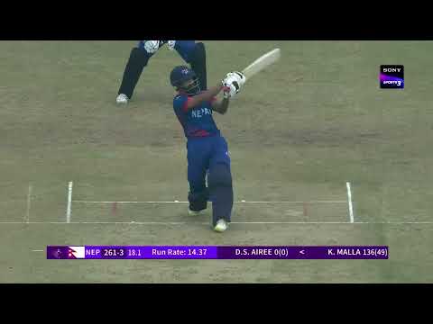 Dipendra Airee's Fastest-Ever T20I Innings | 19th Asian Games | Sony Sports Network
