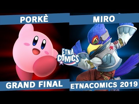Porkè(Inkling/Kirby) vs miro(Falco/Wolf) - Grand Final - Etnacomics2019