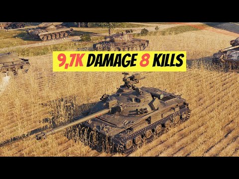 Object 907 9,7K Damage 8 Kills World of Tanks