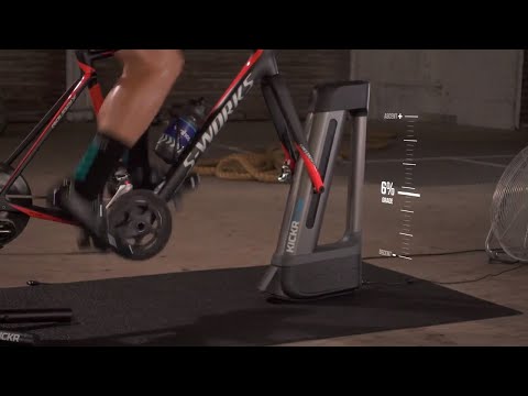 Wahoo KICKR kalnų simuliatorius video