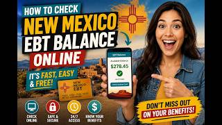 How to check New Mexico EBT balance online