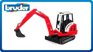 Download the video "Bruder Toys Schaeff Mini Excavator HR 16 #02432"