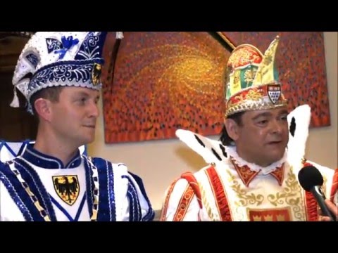 TOP AACHEN - Kölner Dreigestirn 2016 zu Besuch in Aachen