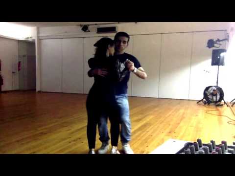 Sara & Pagee URBAN KIZ Improvisation #1 After Class