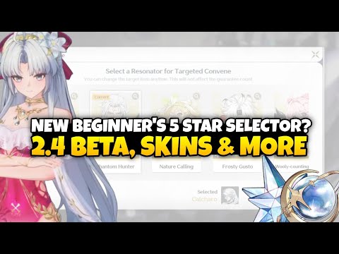 GOOD NEWS! NEW BEGINNER'S 5 STAR  SELECTOR?, NEW SKINS, ECHOES & MORE | Wuthering Waves 2.4