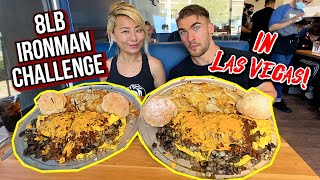 MAN VS FOOD 8LB BREAKFAST CHALLENGE!!! Broken Yolk - Ironman Challenge #RainaisCrazy
