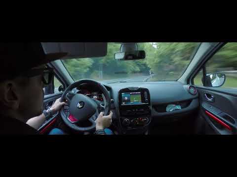 Downhill fast road with Clio RS 200 EDC