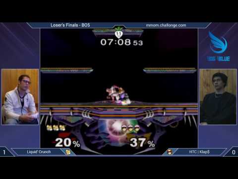 [MMOM91] - Liquid' Crunch (Fox) vs HTC | Klap$ (Captain Falcon) - Losers Finals