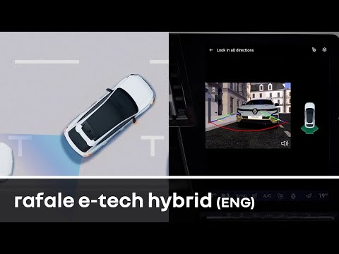 rear view camera - Rafale full hybrid E-Tech - Renault