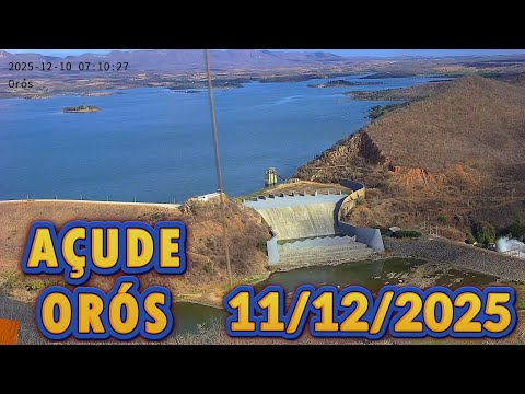 Qual o nível do Açude Orós hoje?  DADOS ATUALIZADOS HOJE 11/12/2025 - ORÓS CEARÁ