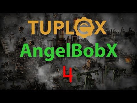 Factorio AngelBobX Let's Play #4 - Main bus, science pack 1