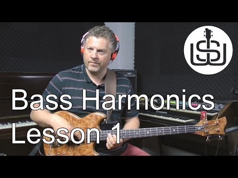 Harmonics for Bass by Scott Whitley - Lesson 1 False/Artificial Harmonics