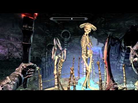 Skyrim Dawnguard - walkthrough part 21 HD gameplay dlc add on expansion - Vampire lord