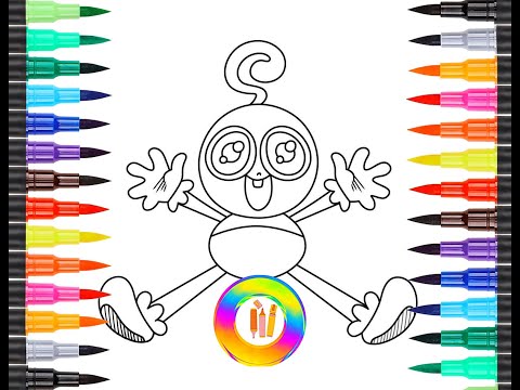 Baby Long Legs Coloring Pages [ Abandoned & InfiNoise & Mendum - See You at the End [NCS Release]