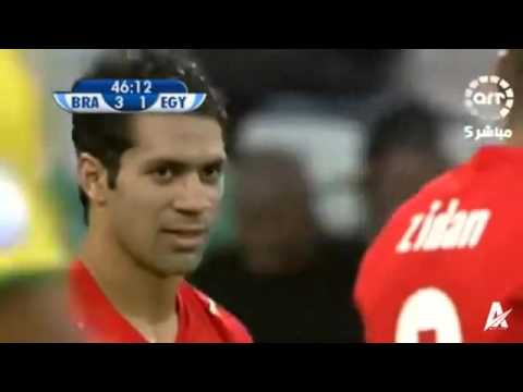 ملخص مباراة البرازيل ومصر 4 3  كأس القارات 2009  عصام الشوالي