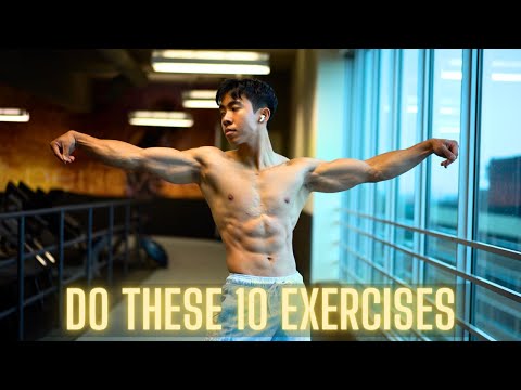 The Only 10 Exercises Men Need to Build Muscle