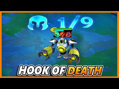3,500 Damage Hooks on a ONE Second Cooldown (HILARIOUS)- BunnyFuFuu | Teamfight Tactics