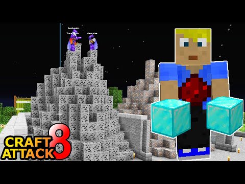 Trymacs kauft mir einen RIESIGEN Kohleberg für 128 Dias ab! - Minecraft Craft Attack 8 #116