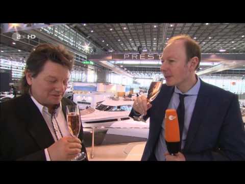 Martin Sonneborn auf der Boot in Düsseldorf